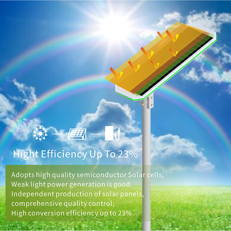 lithium battery 30w outdoor new design all in one integrated led solar street light