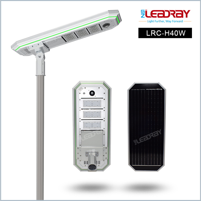 Ip65 Waterproof Smd 30w 40w 60w Integrated All in One Solar Street Light