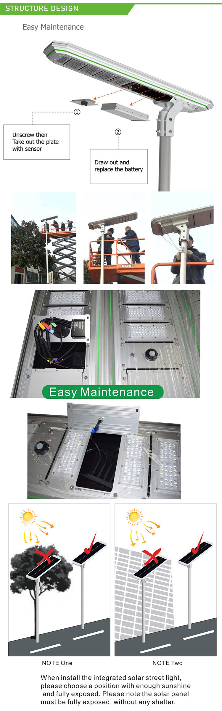 solar led street light