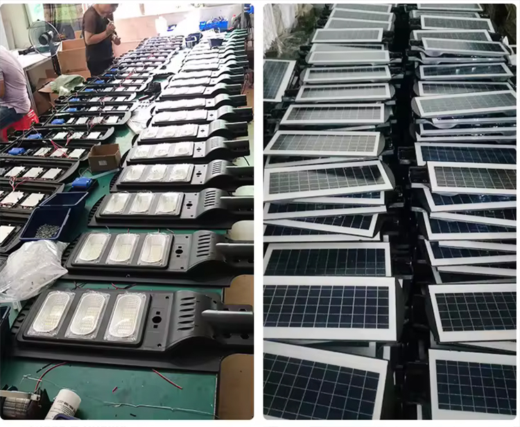 Remote Control 30w 60w 90w 120w Battery Power Solar Panel Lights System Outdoor Dimmable Integrated All In One Led Solar Street Light