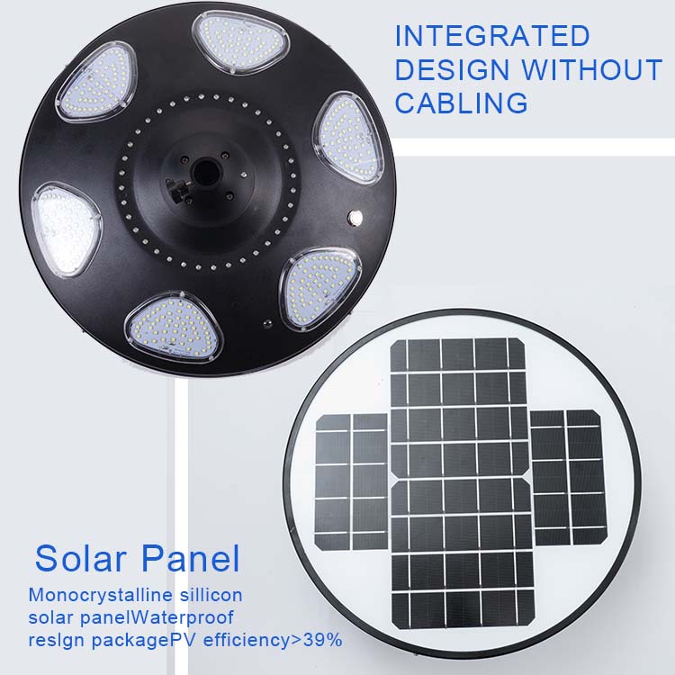 Outdoor Lighting Waterproof IP65 Household Garden Street Lights Battery Electric Powered PC