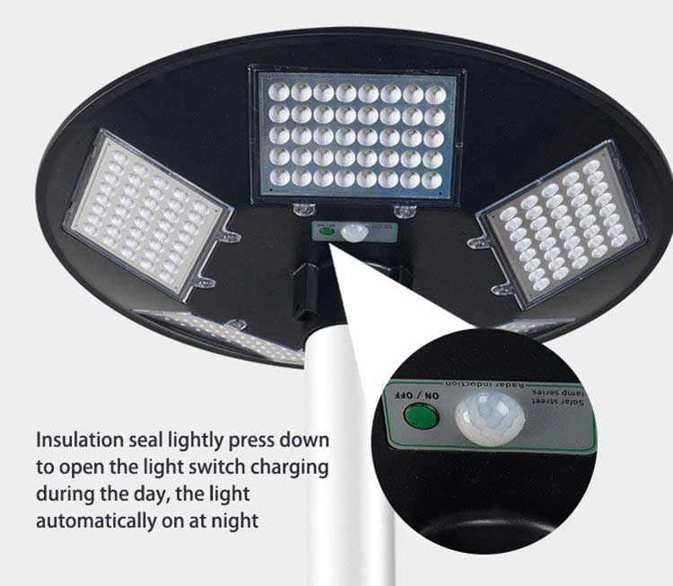 Factory Hot Sales Ufo Integrated Outdoor Powered Lamp Solar Garden Lights Factory Wholesale