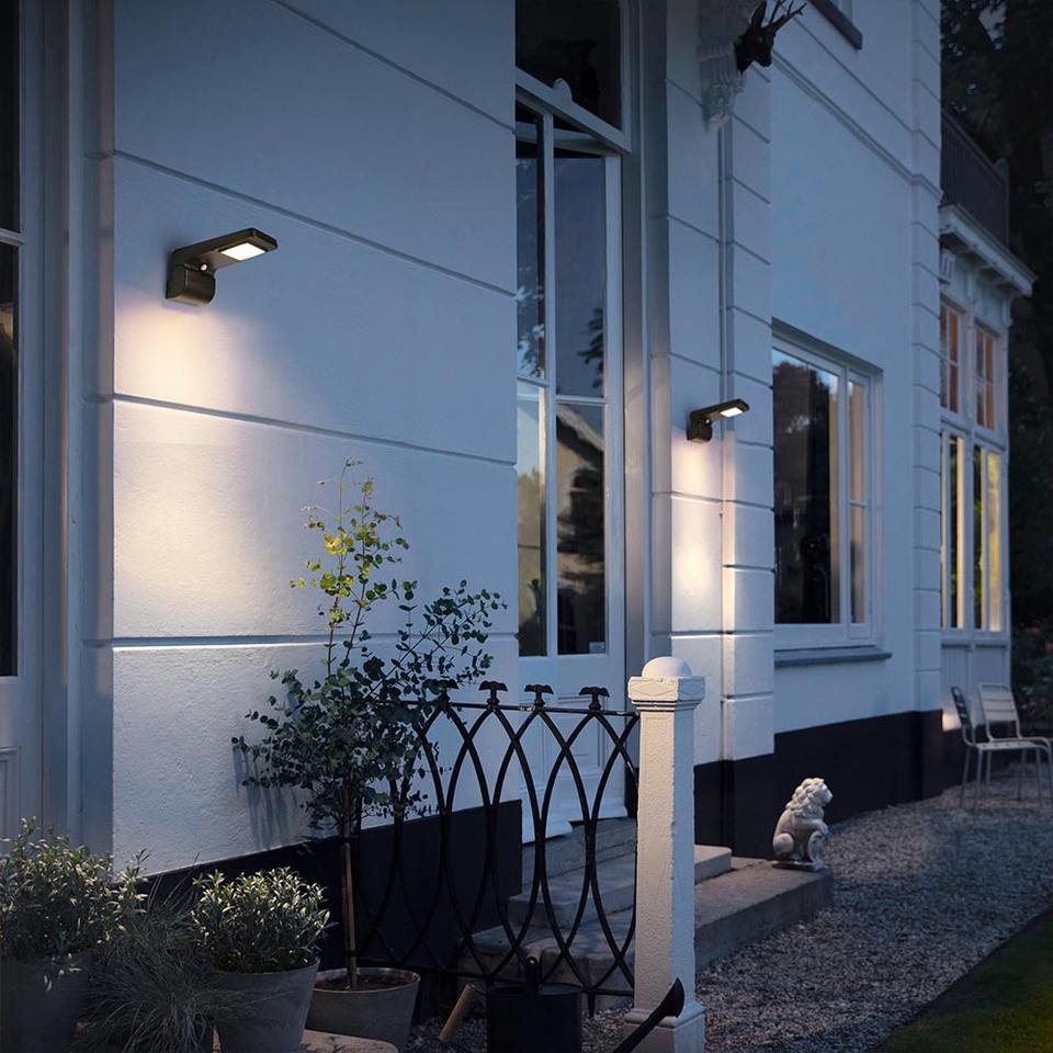Led Solar Wall Light