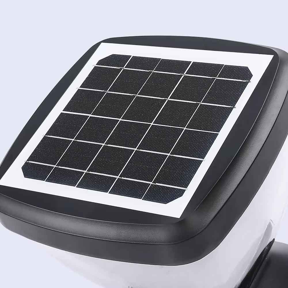 Wireless Auto Dusk to Dawn Solar Lights Warm White Outdoor Street Waterproof IP65 High Lumen for Pathway Corridor