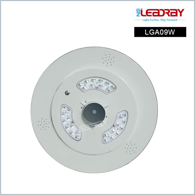 All In One Energy Saving 9W UFO Integrated Solar Street Garden Light