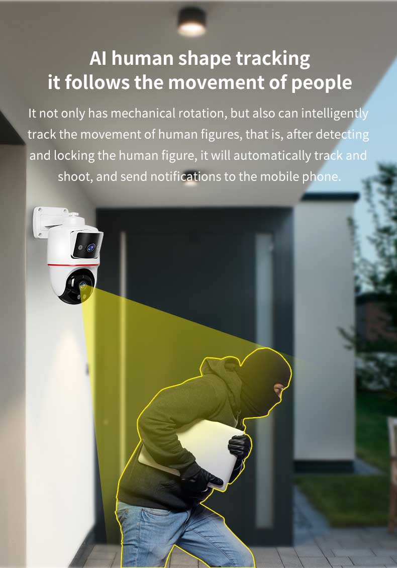 Wireless Wifi CCTV 4MP Camera