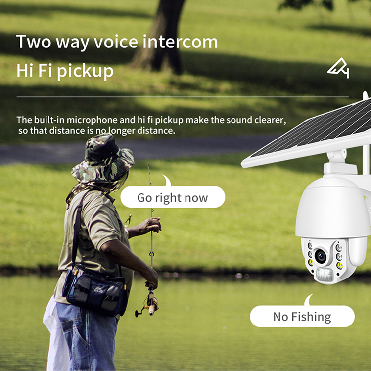 1080P Battery Powered Outdoor Solar Wireless WIFI Home Security CCTV Camera De Surveillance Sans Fil Solar