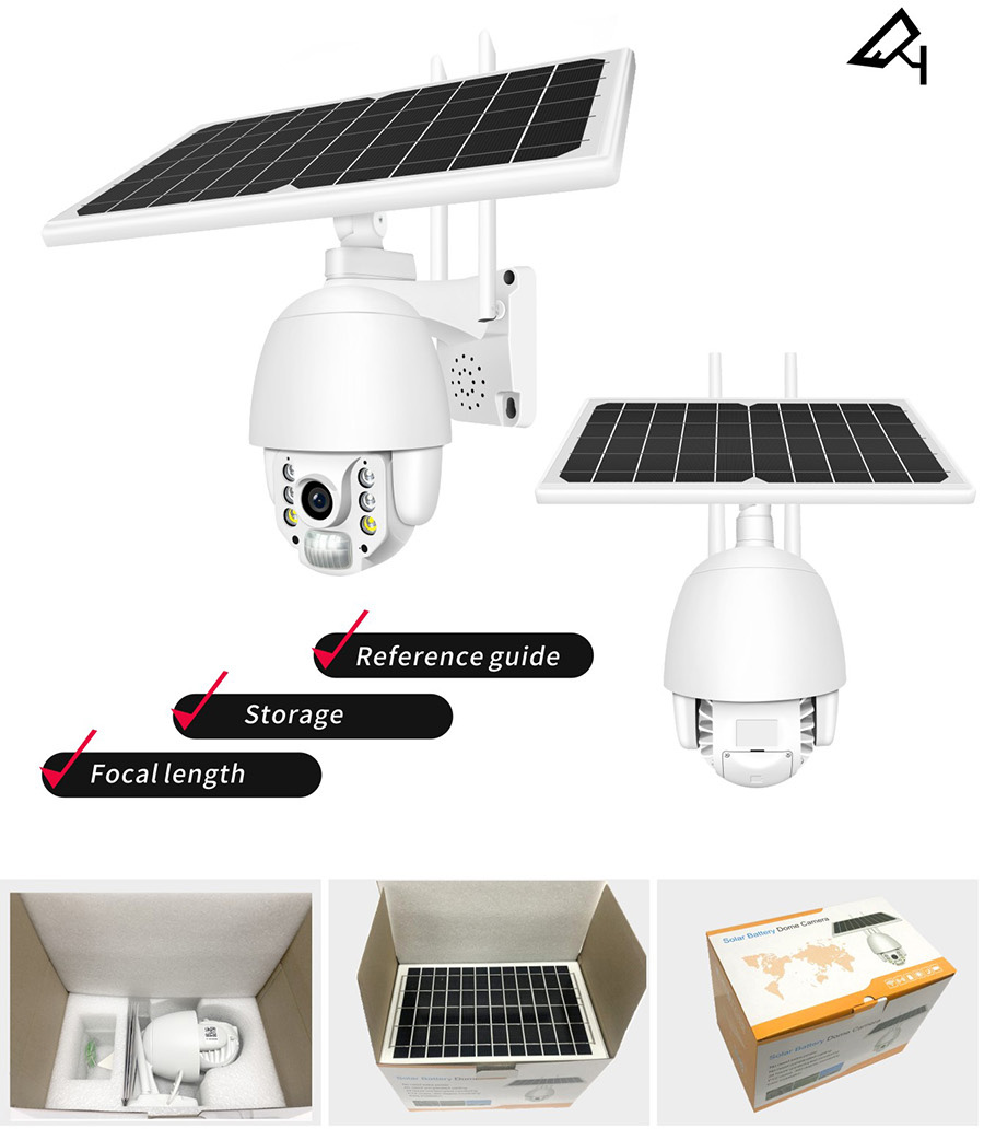 PTZ Security Dome Camera Wireless Outdoor CCTV Camera