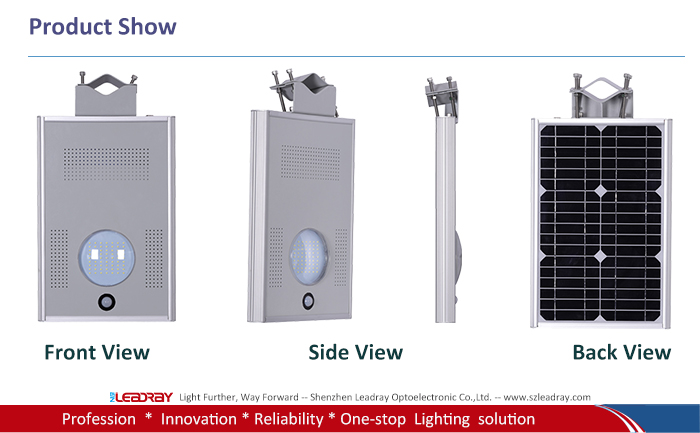 8 Watt All-In-One Solar Garden Light