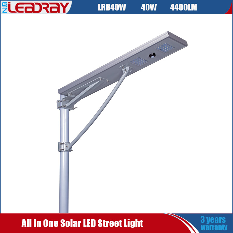 Top Quality 40 Watt Integrated Solar Street Lights