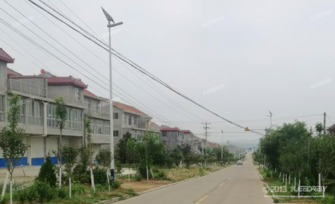 NUEVO proyecto de alumbrado público solar en urbanización