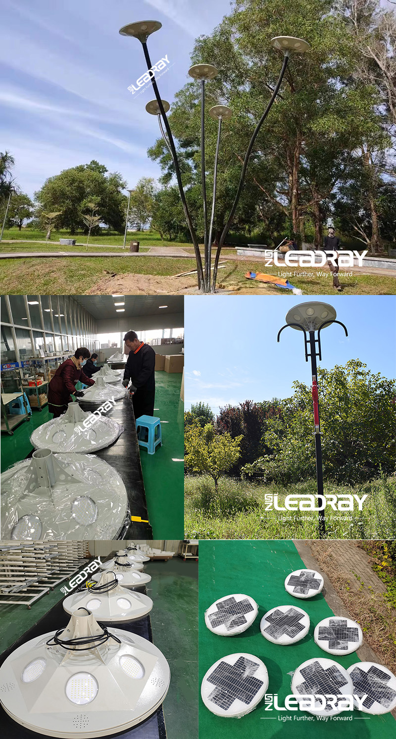 Intergrated solar led light for Park/Garden.street/roadway