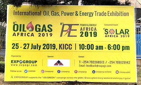 Leadray se presentó en la Feria Solar África 2019 en Kenia