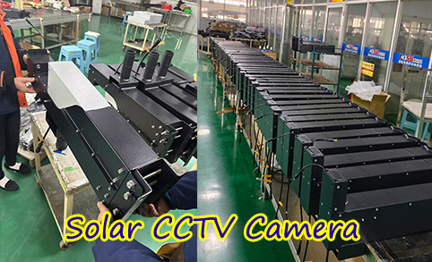 Los problemas de suministro de energía del equipo de monitoreo de carreteras se han convertido en una cámara de seguridad solar CCTV de 5MP ultrarrápida, cámara wifi con energía solar
