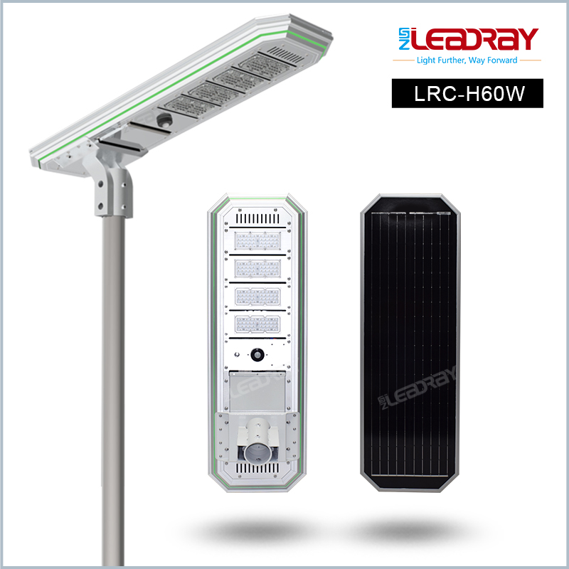 Farola solar integrada