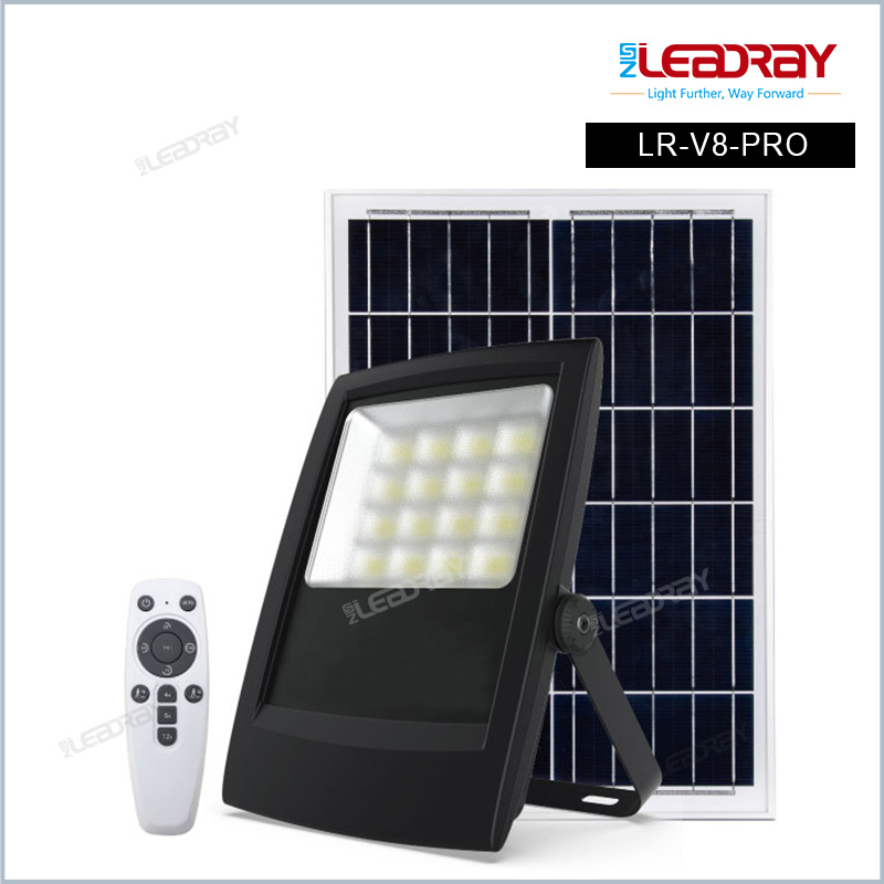 Luz LED solar de inundación