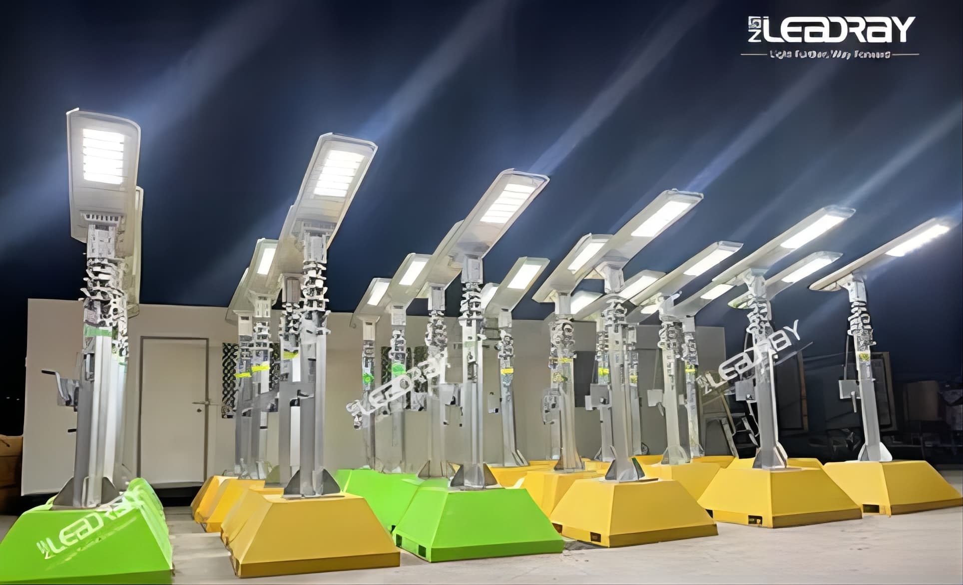 Farolas elevables instaladas en las calles de Australia - Farolas LED - Farolas exteriores