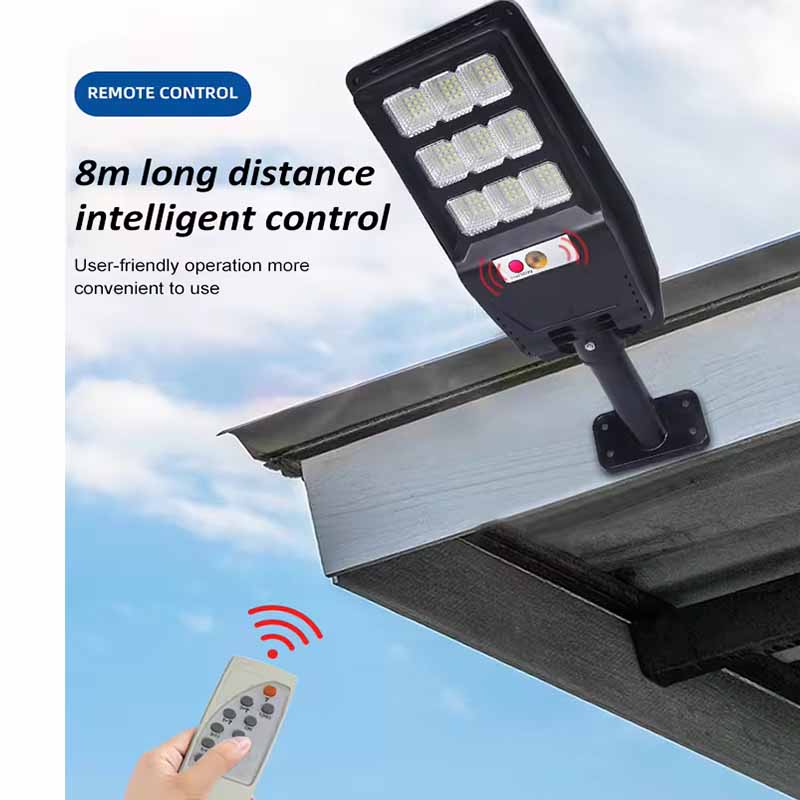 Hot Sale Radar Sensors Remote Control Abs Road Light Outdoor Highway Ip65 Waterproof 100w 300w Smart Solar Led Street Light