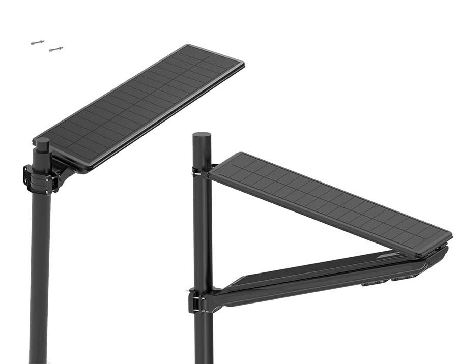 All-in-one solar street light with IP66 protection level