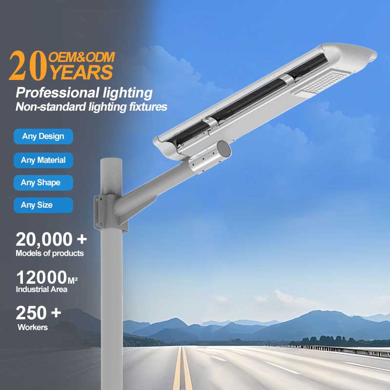 Integrated Solar LED Street Light