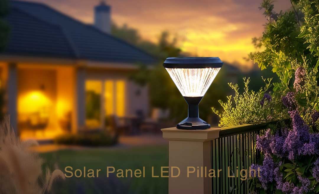 Farola LED de exterior exclusiva para jardines iraníes: efecto de luz múltiple de bajo consumo, ideal para jardines persas.