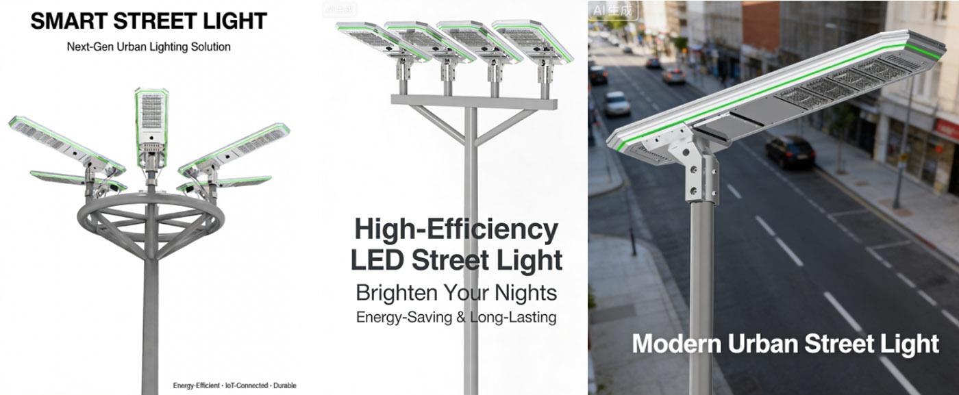 solar high pole light