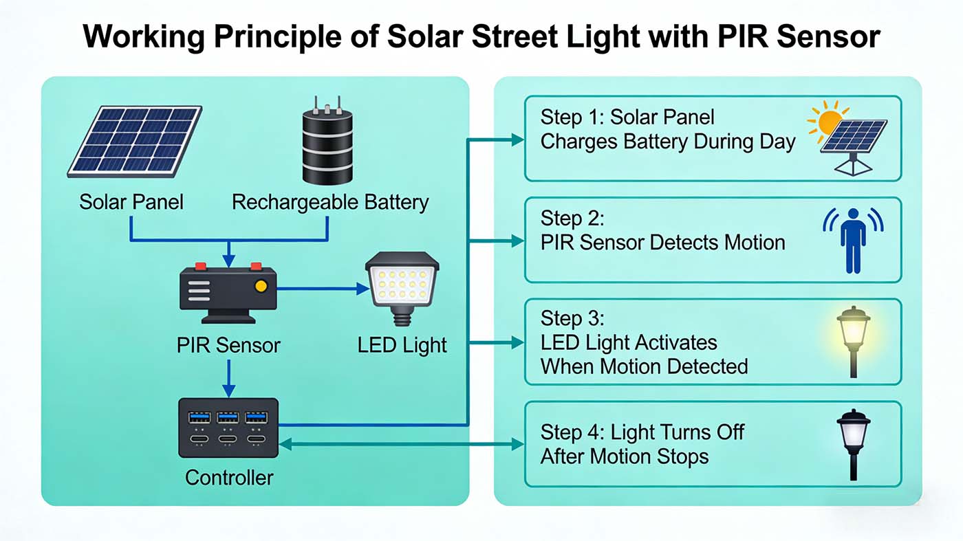 PIR sensors are low-cost and easy