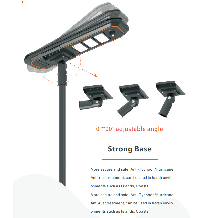 30W Solar Street Lamp Daytime PV Auto