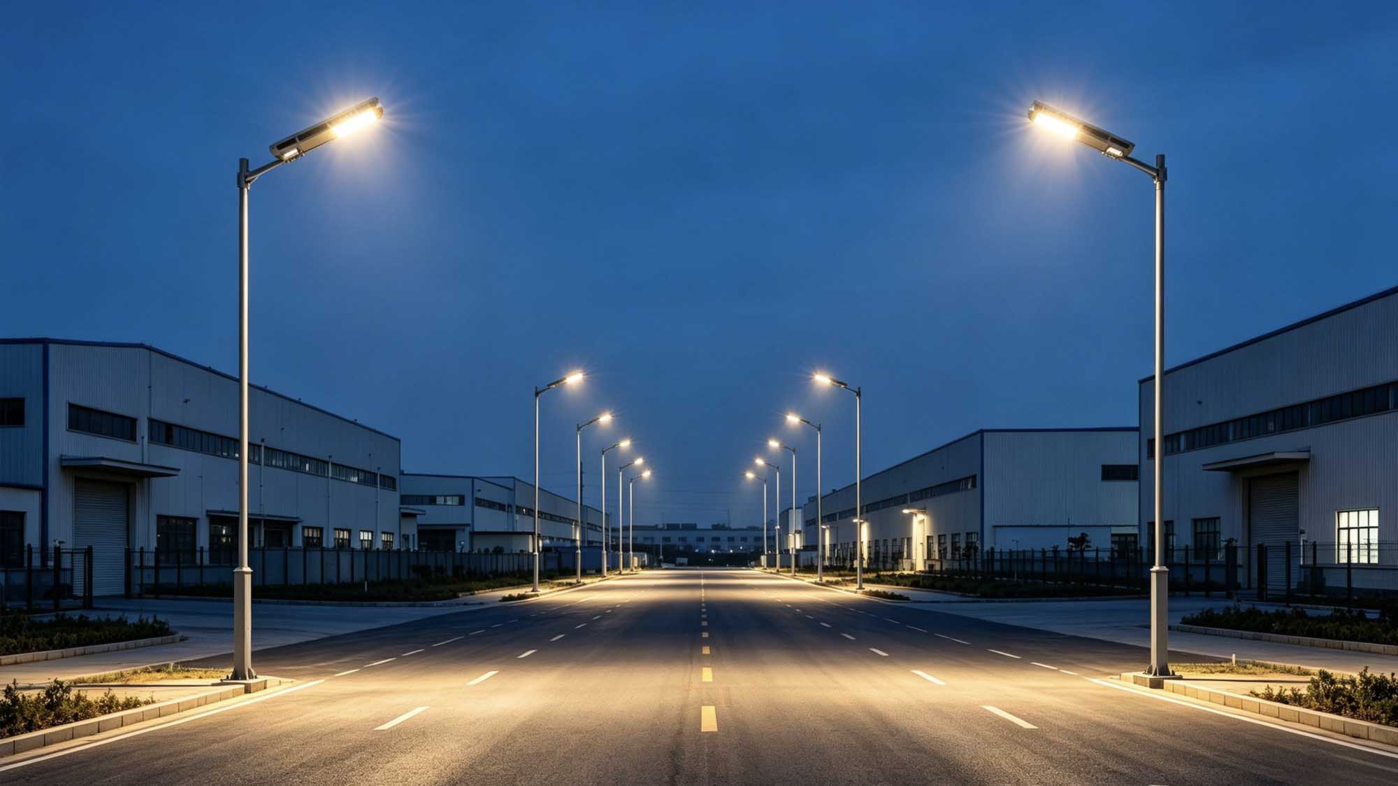 all-in-one integrated solar street lights