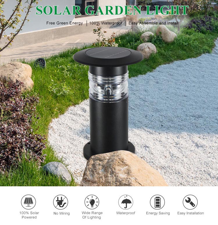 solar lawn light