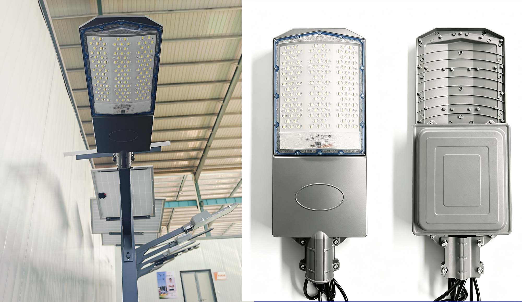 Split Solar Street Light