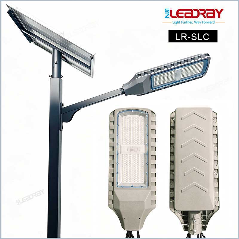 Split street lamp