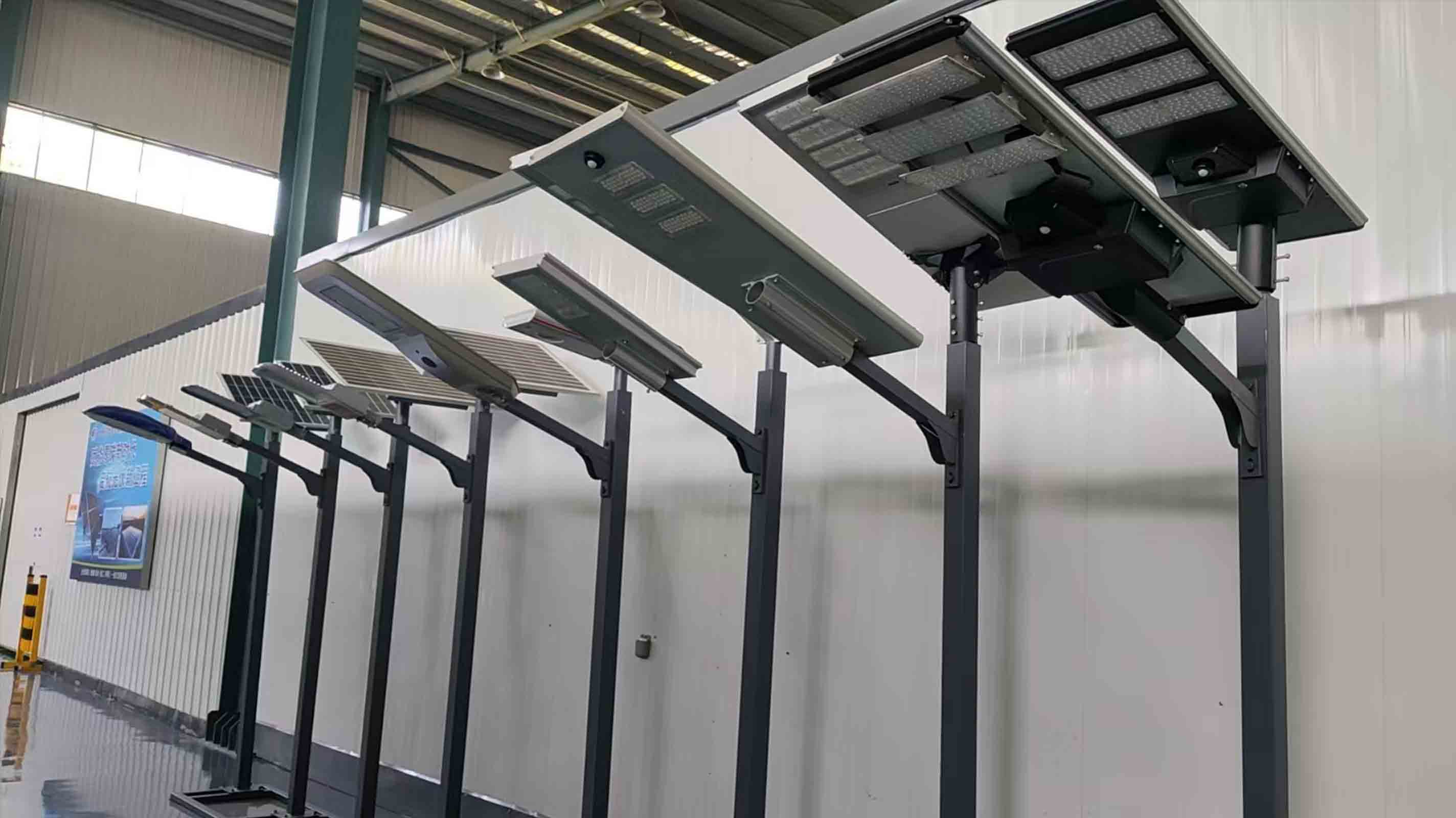 solar LED street lights