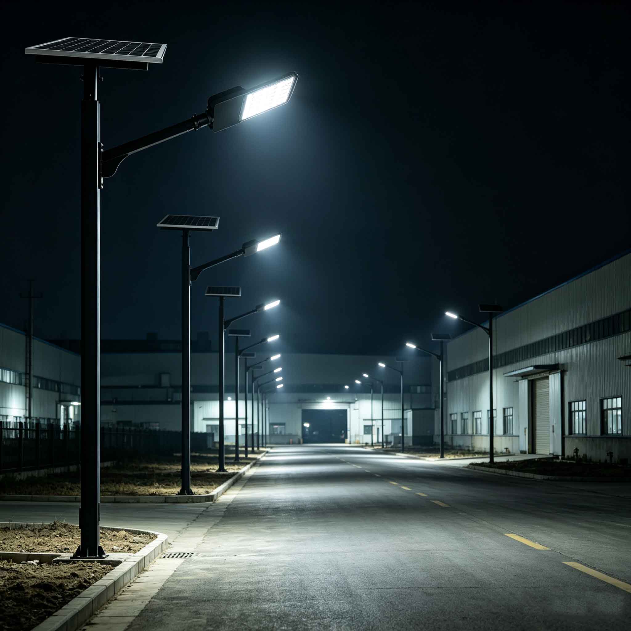 Split Solar LED Street Light