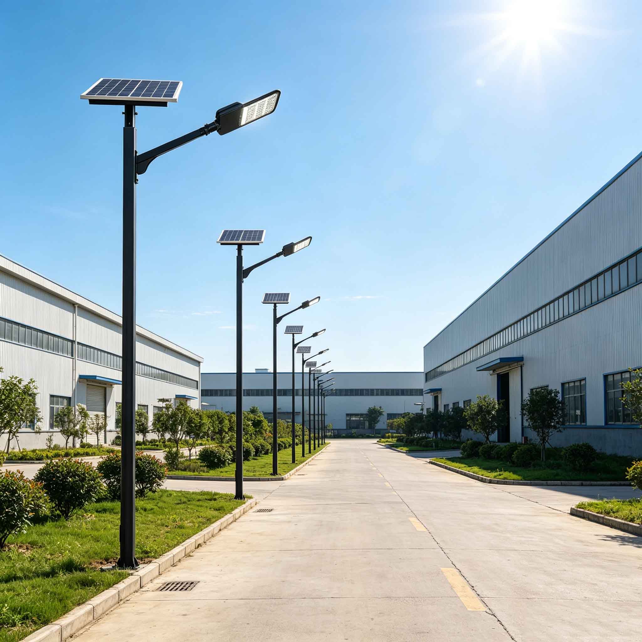 Split Solar LED Street Light
